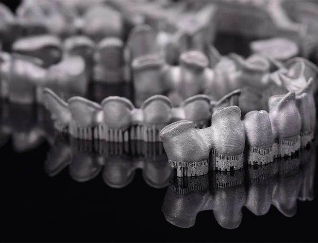 simple6 display of cocr alloy powder
